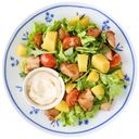 Салат с куриным филе, персиком и соусом сладкий чили Перекрёсток Select, 170г