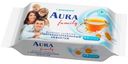 Влажные салфетки Aura Famil y для всей семьи, 63 шт