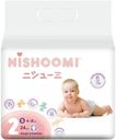 Подгузники Nishoomi детские S2 4-8кг 24шт