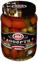 Ассорти овощное «Скатерть-Самобранка» корнишоны и томаты черри, 680 г