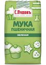Мука пшеничная С.Пудовъ цветная зеленая, 500г