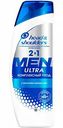 Шампунь и бальзам-ополаскиватель против перхоти 2 в 1 Head & Shoulders Men Ultra Комплексный уход, 400 мл