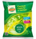 Салатная смесь Цезарь Глобус айсберг романо, 140г