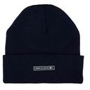 Шапка мужская акриловая лейбл, цвет: темно-синий, 21х20см