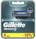 Кассеты для бритья Gillette Mach 3 сменные, 4шт