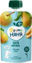 Пюре ФРУТОНЯНЯ, Груша, 90г
