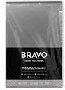 Пододеяльник Bravo поплин цвет: пепельный, 205×215см