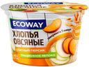 Хлопья овсяные ECOWAY яблоко,персик, 45 г