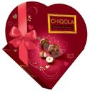 Конфеты Chiqola с фундучной начинкой в глазури с какао 100г