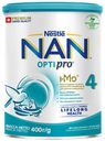 Детская смесь NAN 4 Optipro молочная для роста иммунитета и развития мозга с 18 месяцев БЗМЖ 400 г