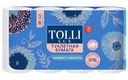 Туалетная бумага Tolli Lux белая 3 слоя 8шт.