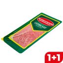 Сервелат ЗЕРНИСТЫЙ варено-копченый нарезка (Великолукский МК), 150г