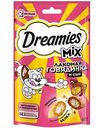 Лакомство для кошек Dreamies Mix говядина-сыр с 2 месяцев, 60г