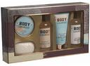 Подарочный набор женский Body Luxurious Mint (гель, шампунь, лосьон, скраб, мыло), 5 предметов