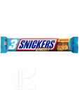 Батончик SNICKERS КРИСПЕР шоколадный с жареным арахисом с рисовыми шариками и карамлью 60г