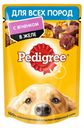 Корм для собак Pedigree с ягненком в желе, 85 г