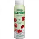 Биойогурт питьевой Актибио яблоко, вишня, финик без сахара 1,5%, 260 г