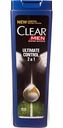 Шампунь 2в1 Ultimate Control Clear Men против перхоти, 400 мл