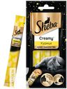 Крем-лакомство SHEBA КУРИЦА с курицей для кошек 3х12г