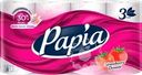 Бумага туалетная PAPIA Strawberry Dream 3-слоя