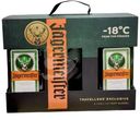Ликёр Jagermeister десертный, 2 бутылки х 500мл + 2 стакана