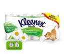 Туалетная бумага «Нежная Ромашка» Kleenex, 3 слоя 8 рулонов