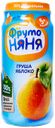 Пюре «ФрутоНяня» Груша и яблоко, 250 г