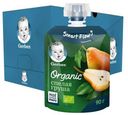 Пюре Gerber Organic спелая груша с 4 мес., 90 мл