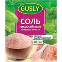 Соль Gusly гималайская среднего помола, 25г