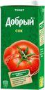 Сок «Добрый» томатный с сахаром и солью, 2 л