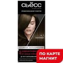 Краска для волос СЬЕСС 4-1, Каштановый,