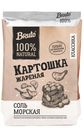 БРУТО Чипсы картофельные с морской солью,120г (крафт пак)