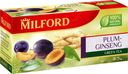 Чай зеленый Milford слива-женьшень в пакетиках 1,75 г х 20 шт