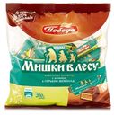 Конфеты Победа вкуса «Мишки в лесу» вафельные с начинкой в горьком шоколаде, 200 г