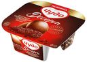 Йогурт Чудо Десерт Хрустящий шоколадный соблазн с печеньем и какао в сахарной глазури 3% 105 г