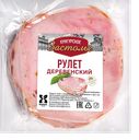 Рулет ДЕРЕВЕНСКИЙ копчено-вареный (Кунгурский МК), 300г