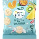Мини-хлебцы рисовые ФрутоНяня Мультифруктовый микс с 12 месяцев, 30г