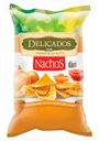 Кукурузные чипсы Delicados, Nachos с кусочками лука и морской солью, 150г