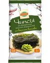 Чипсы из обжаренных морских водорослей Глобус со вкусом васаби Корея, 5 г