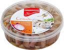 Сельдь СМОЛЕНСКАЯ КОЛЛЕКЦИЯ филе кусочки в масле с луком, 380г