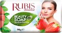 Мыло RUBIS туалетное твердое Клубника, 90 г