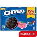 Печенье Oreo с какао и начинкой со вкусом клубники, 228г