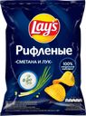 Чипсы картофельные LAY'S Сметана и лук, 140г