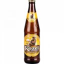 Пиво Velkopopovicky Kozel Svetly светлое фильтрованное в стекле 4 % алк., Россия, 0,45 л