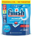 Средство Finish Powerball Power Aio для мытья посуды для посудомоечных машин таблетка, 100шт