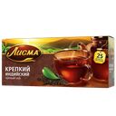 Чай черный ЛИСМА, крепкий, 25 пакетиков 