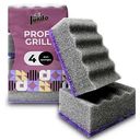 Губка для посуды  Jundo BC Profi gril 18×10,5 см, 4 шт.