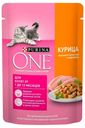 Влажный корм Purina ONE для котят с курицей и морковью 75 г