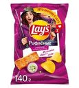 Чипсы картофельные Lay's Рифленые Лосось в сливочном соусе 140г