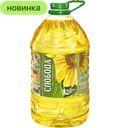 Масло подсолнечное Слобода, 5 л